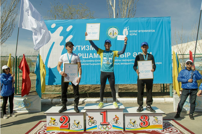 Mass Race Took Place in Kyzylorda within the Frame of the World Day of Informing about Autism