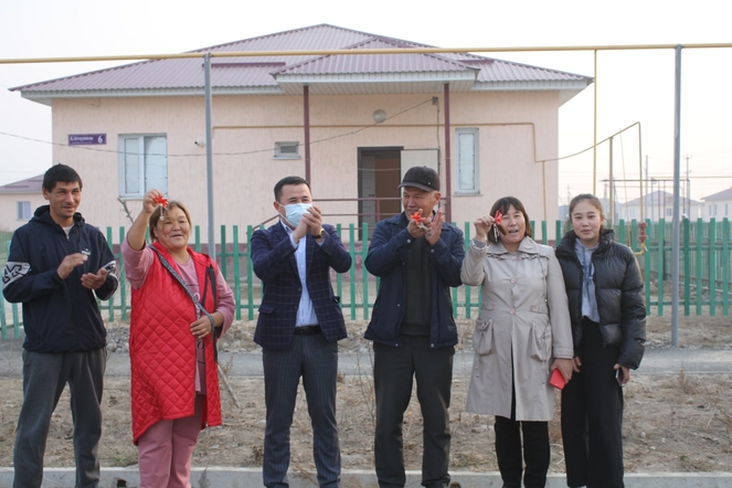 10 houses were donated to families in need In Maktaaral