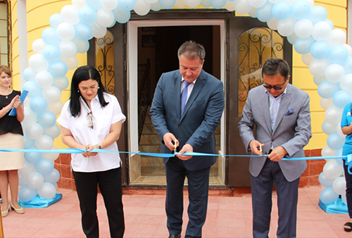Opening the first Asyl Miras Autism Center in Almaty