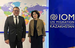 The Bulat Utemuratov Foundation and the International Organization for Migration joined forces